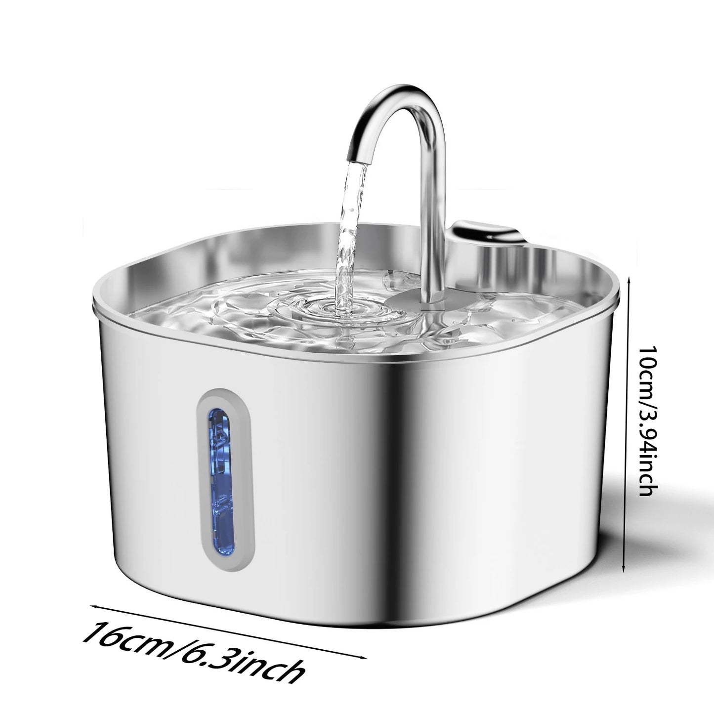 AquaPaws™ Stainless Fountain