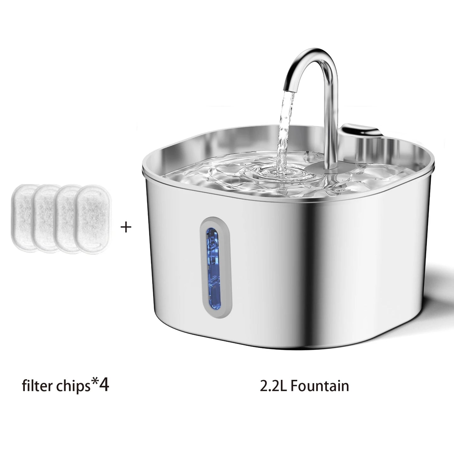 AquaPaws™ Stainless Fountain