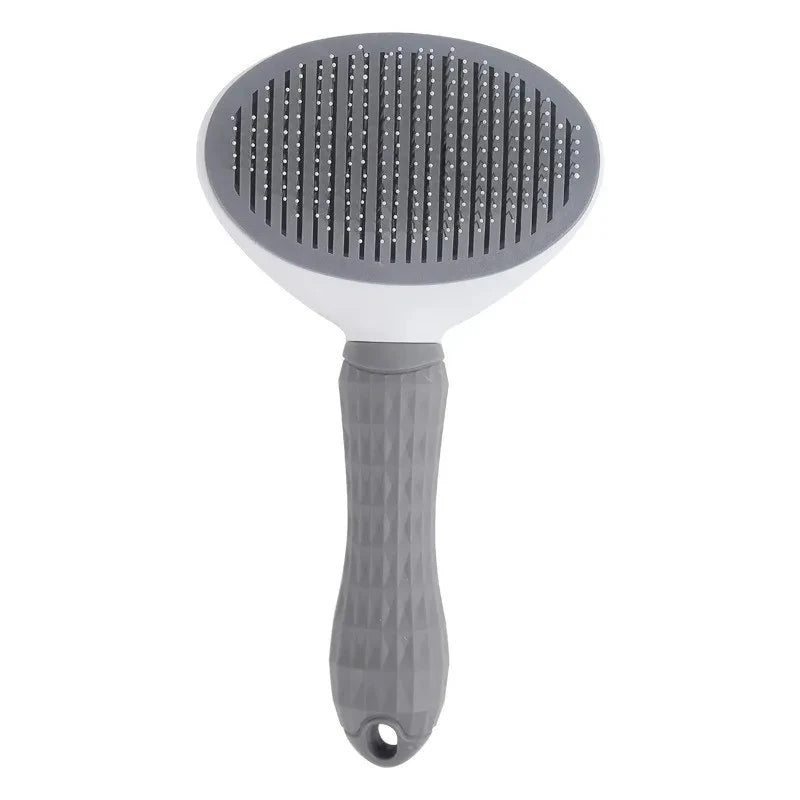 Self-Cleaning Pet Grooming Brush 🐾